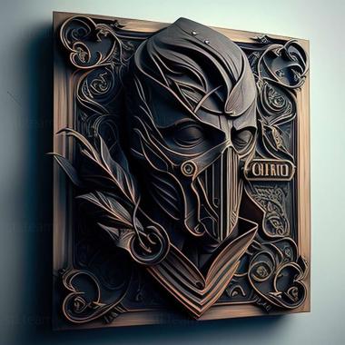 3D model Dishonored 2 game (STL)